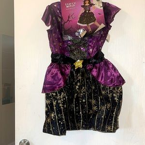 Girl starry witch costume